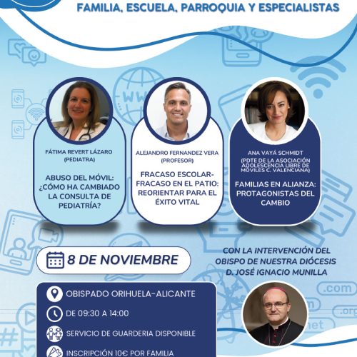 “Unidos por la Responsabilidad Digital: familia, escuela, parroquia y especialistas”